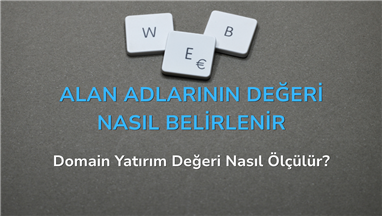 Alan Adlarının Değeri Nasıl Belirlenir? Domain Yatırım Değeri Nasıl Ölçülür?
